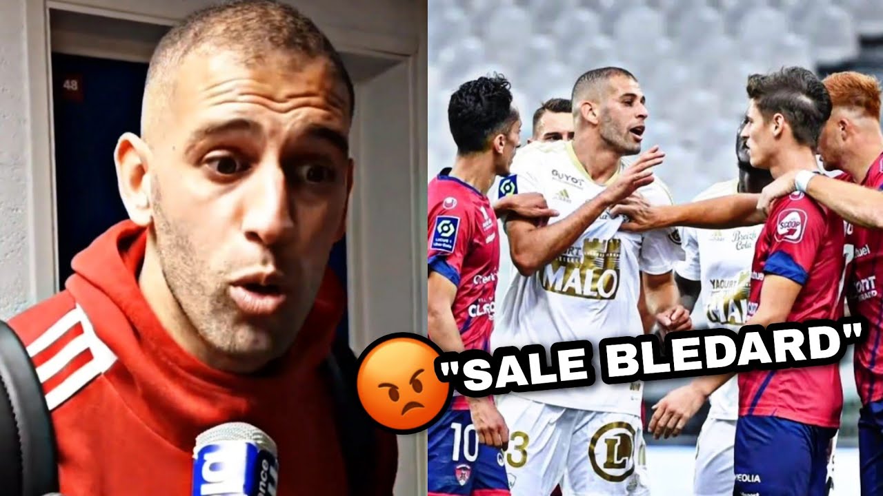 REACTION DE SLIMANI SUR L'INSULTE RACISTE QU'IL A RECU DE LA PART D'UN JOUEUR ADVERSAIRE !
