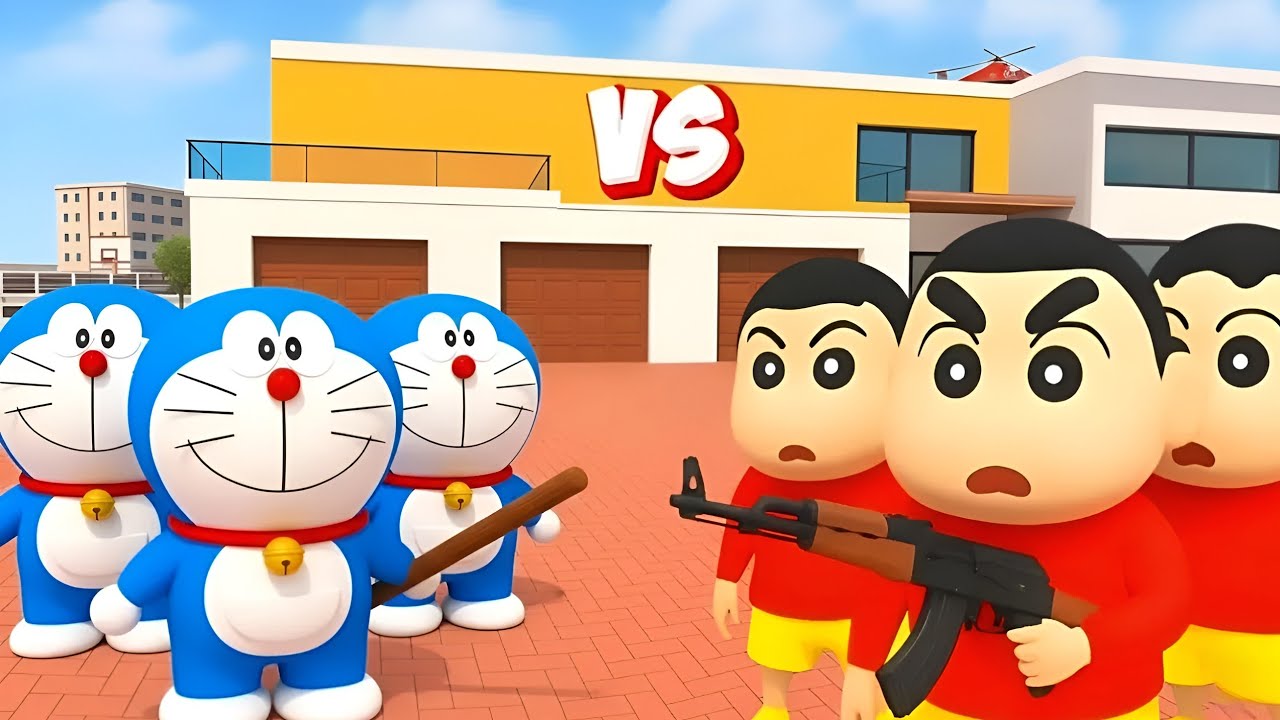 ডোরেমন ফ্রাঙ্কলিন কে কিডন্যাপ করে নিলো 😱 Shinchan vs Doraemon | Indian Theft Auto Simulator 