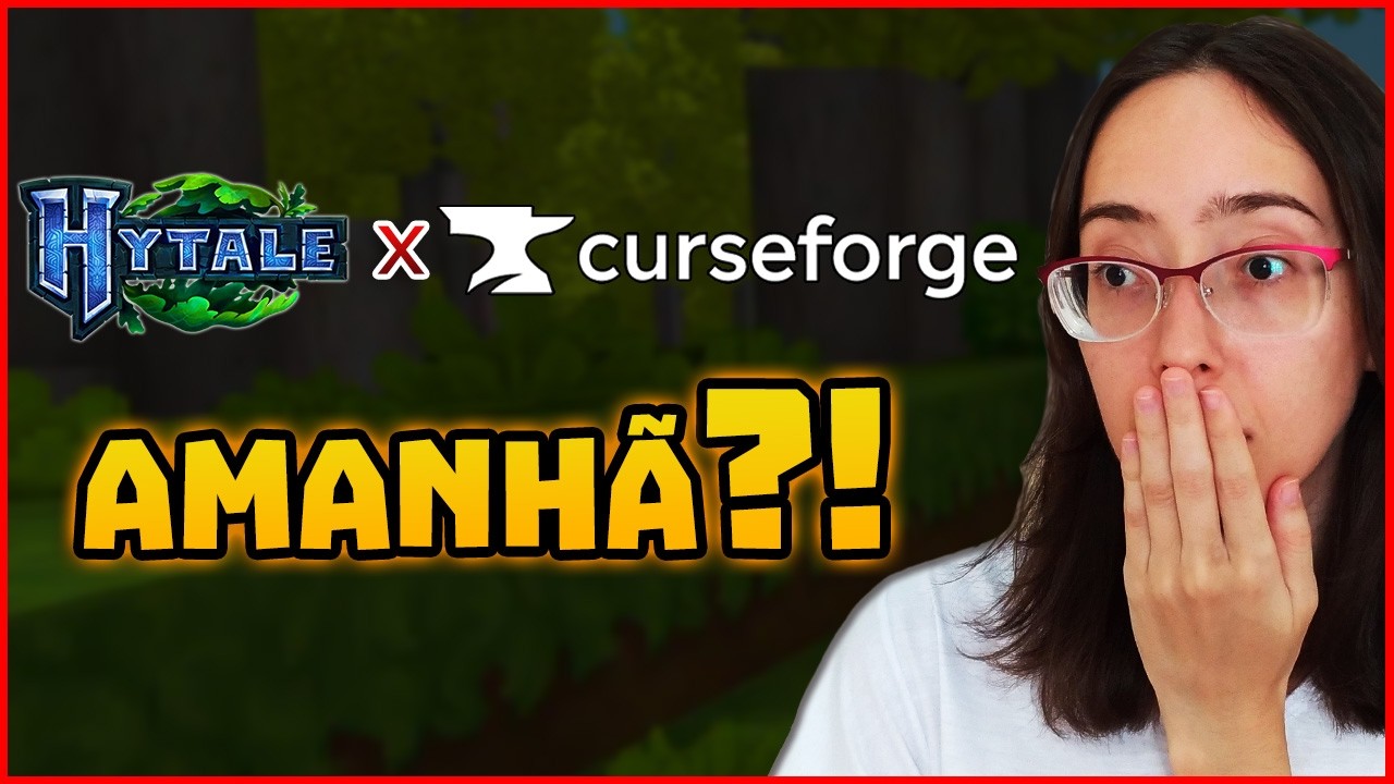 AMANHÃ MUDA TUDO no Hytale + CurseForge?!