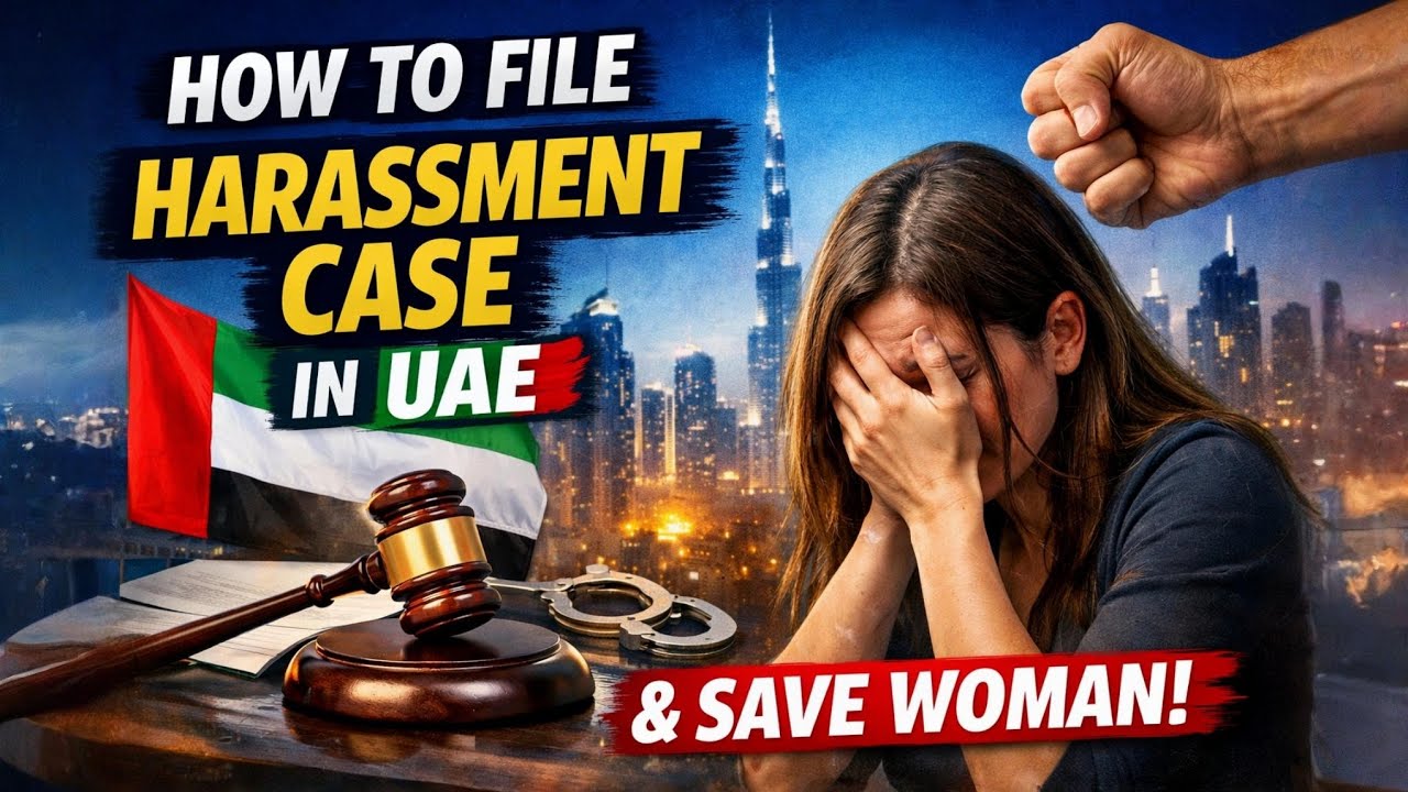 How to File a Harassment Case in UAE 2026 | Women Safety & Legal Rights 🇦🇪