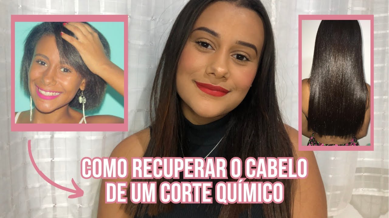 Como recuperar o cabelo de um corte químico #projetorapunzel - Lara Silva 