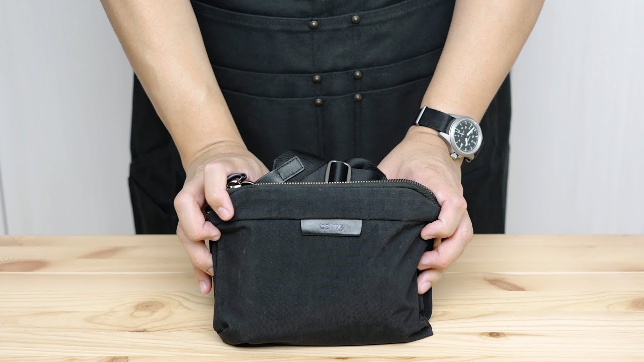 Bellroy Tokyo Sidebag — простая и компактная сумка-слинг для всех ваших дорожных и повседневных в...