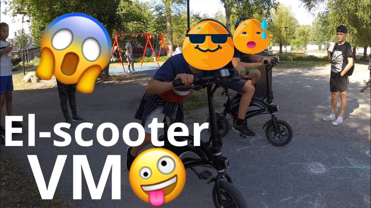 Sjukaste El-scooter tävlingen! (Vlogg) Andersson 5000