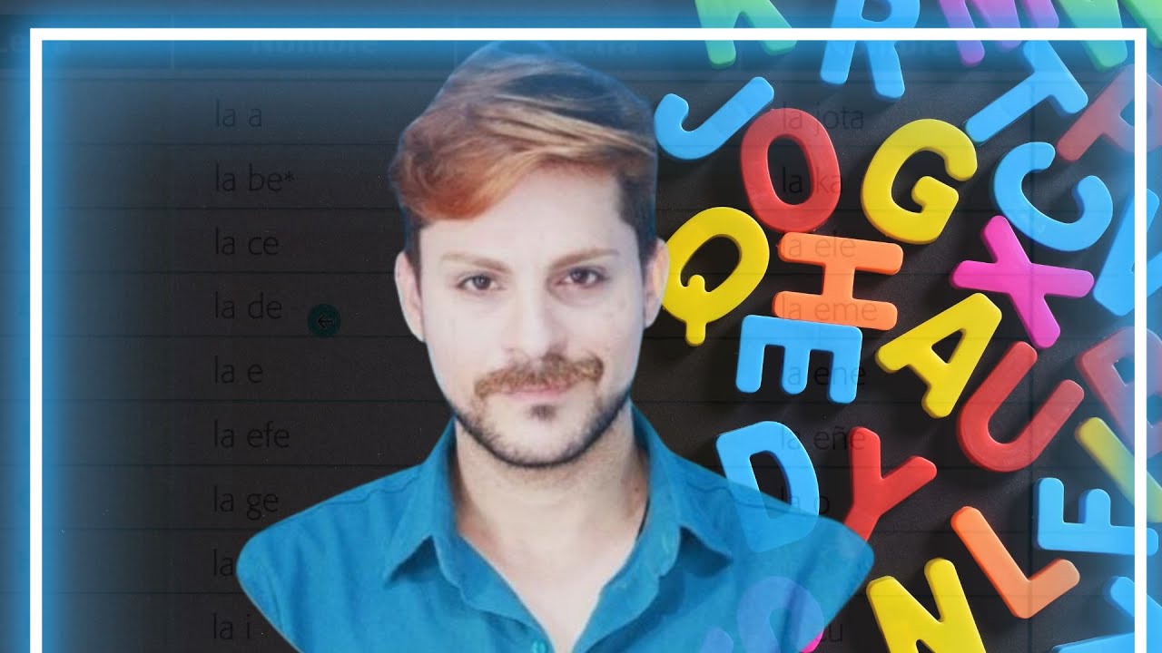 O ALFABETO ESPANHOL- EL ALFABETO- VÍDEO 2---CURSO ESPANHOL DO ZERO.