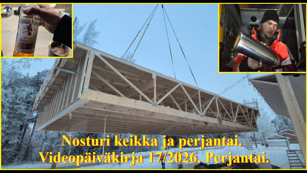 Крановая смена и пятница. Видеодневник 17/2026.
