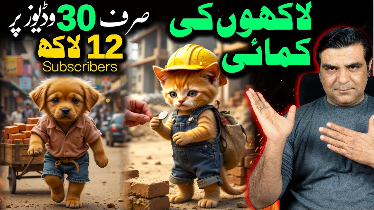 How To Earn Money Online | Poor Kitten Ai videos | Online Earning 🚀💯