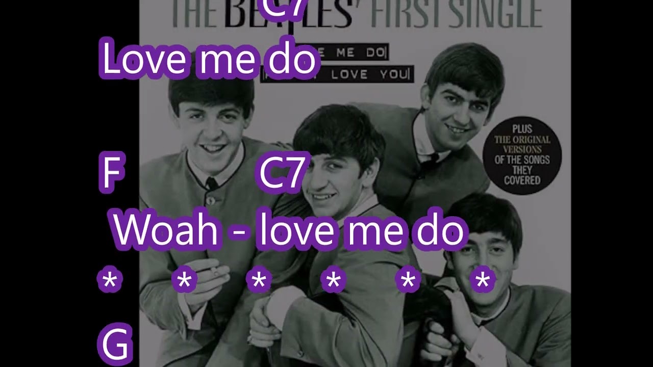 Love Me Do (The Beatles) - (MR , 월드팝송 반주)