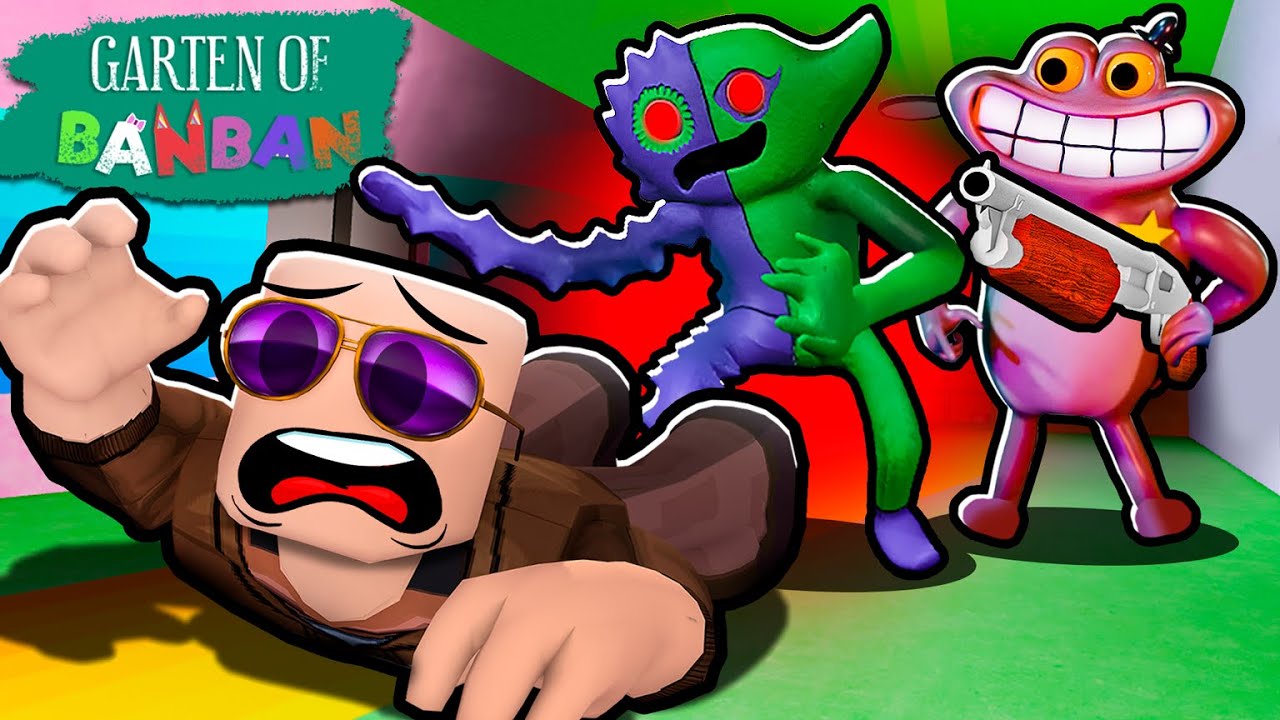I played Garten of Banban 4! (Complete Chapter)