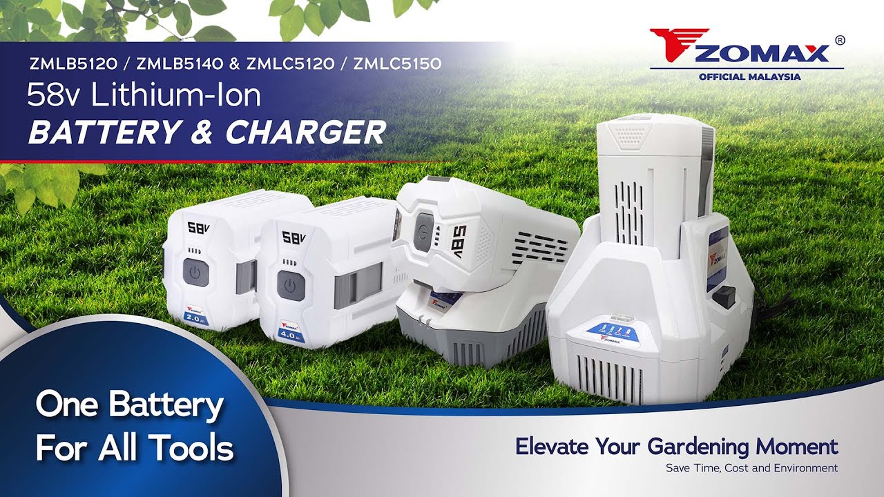 ZOMAX 58V Lithium-Ion Battery & Charger