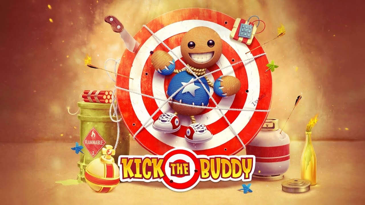 😵😵Killing The Buddy with Nunchaku, Chainsaw, Longbow, Axe, Boomerang, Harpoon ☠️☠️ | Kick The Buddy