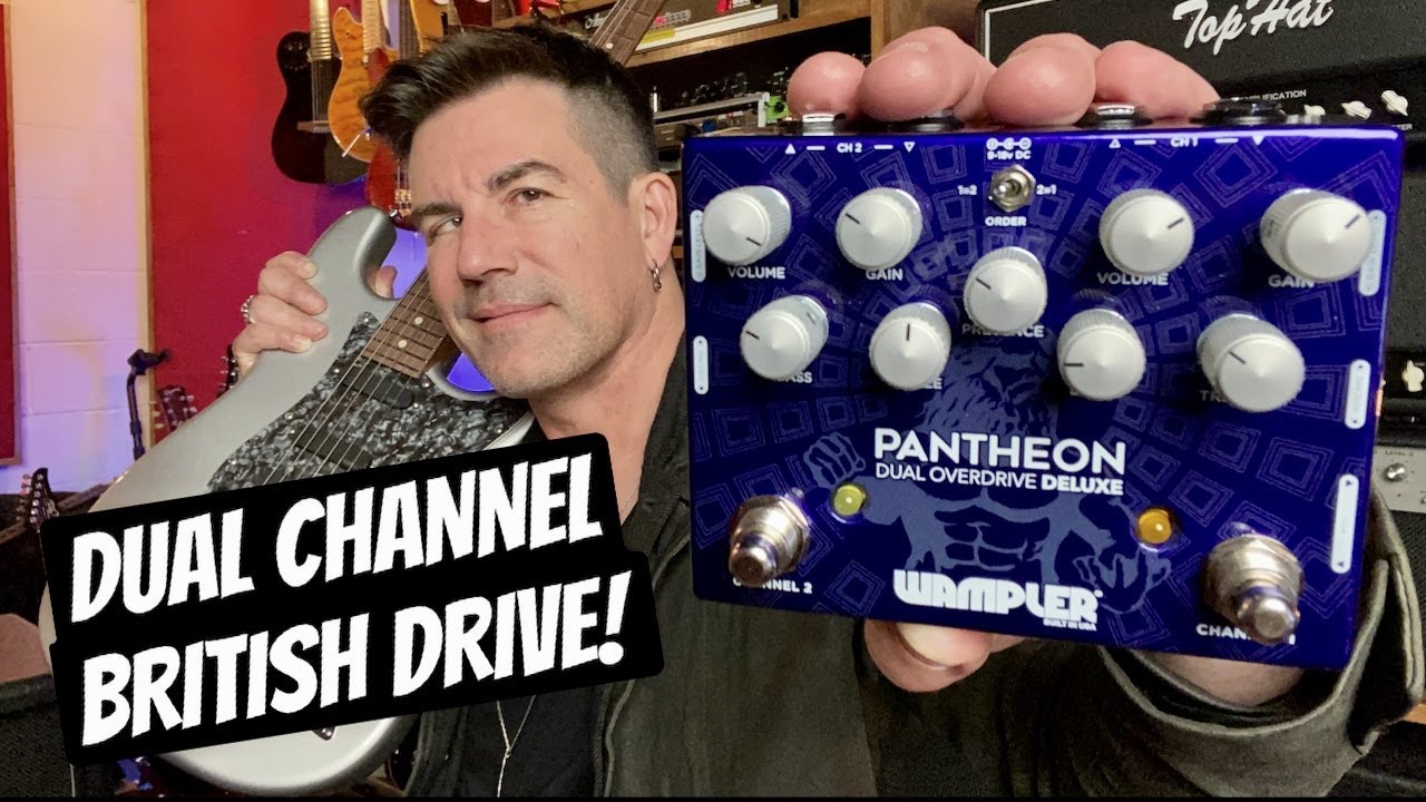 ДВА БРИТАНСКИХ КАНАЛА УСИЛЕНИЯ Wampler Pantheon Dual Overdrive