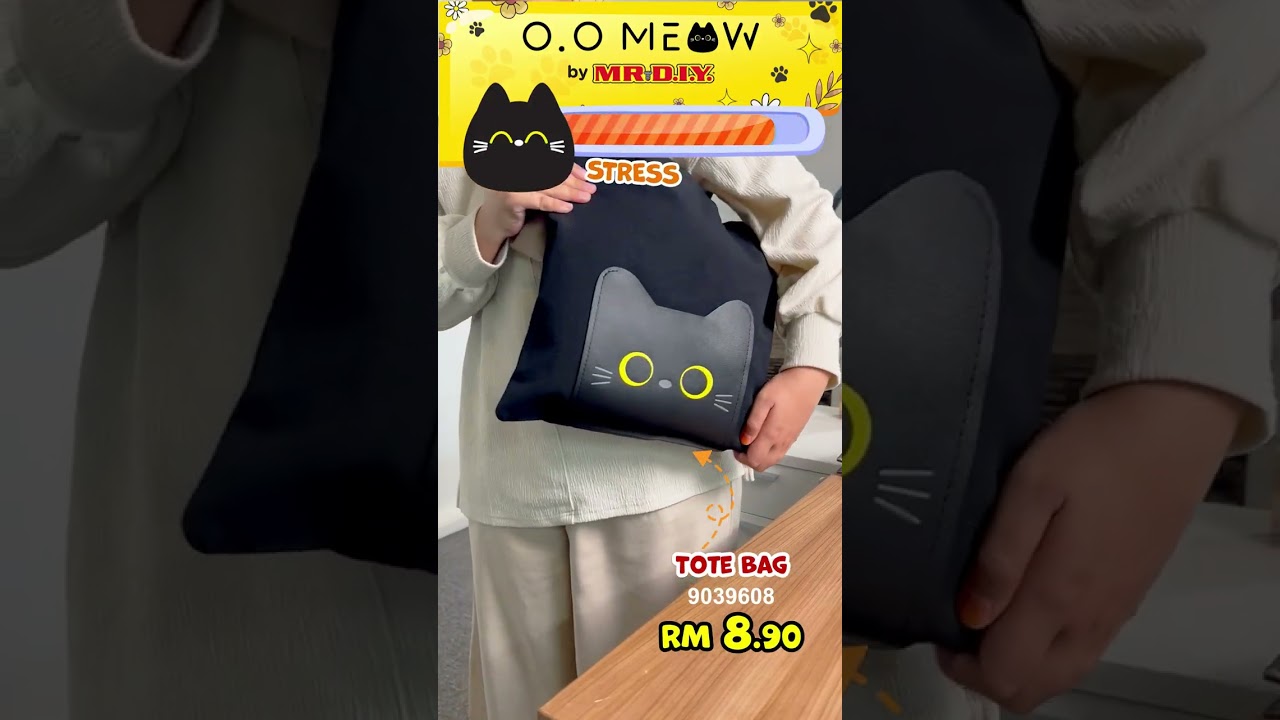 MR.DIY X MR.DOLLAR O.O MEOW