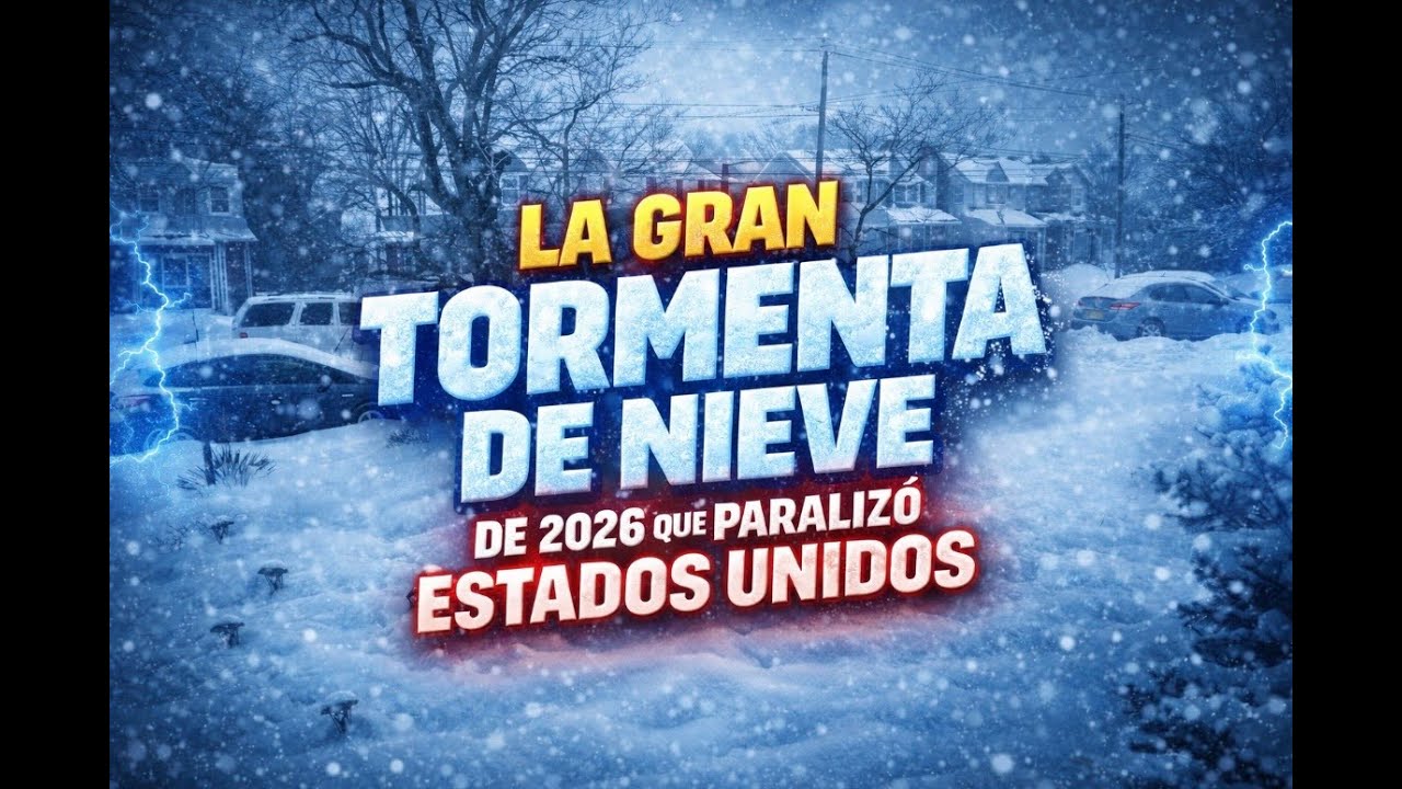 La Gran Tormenta Que Paralizó Estados Unidos En Enero 2026