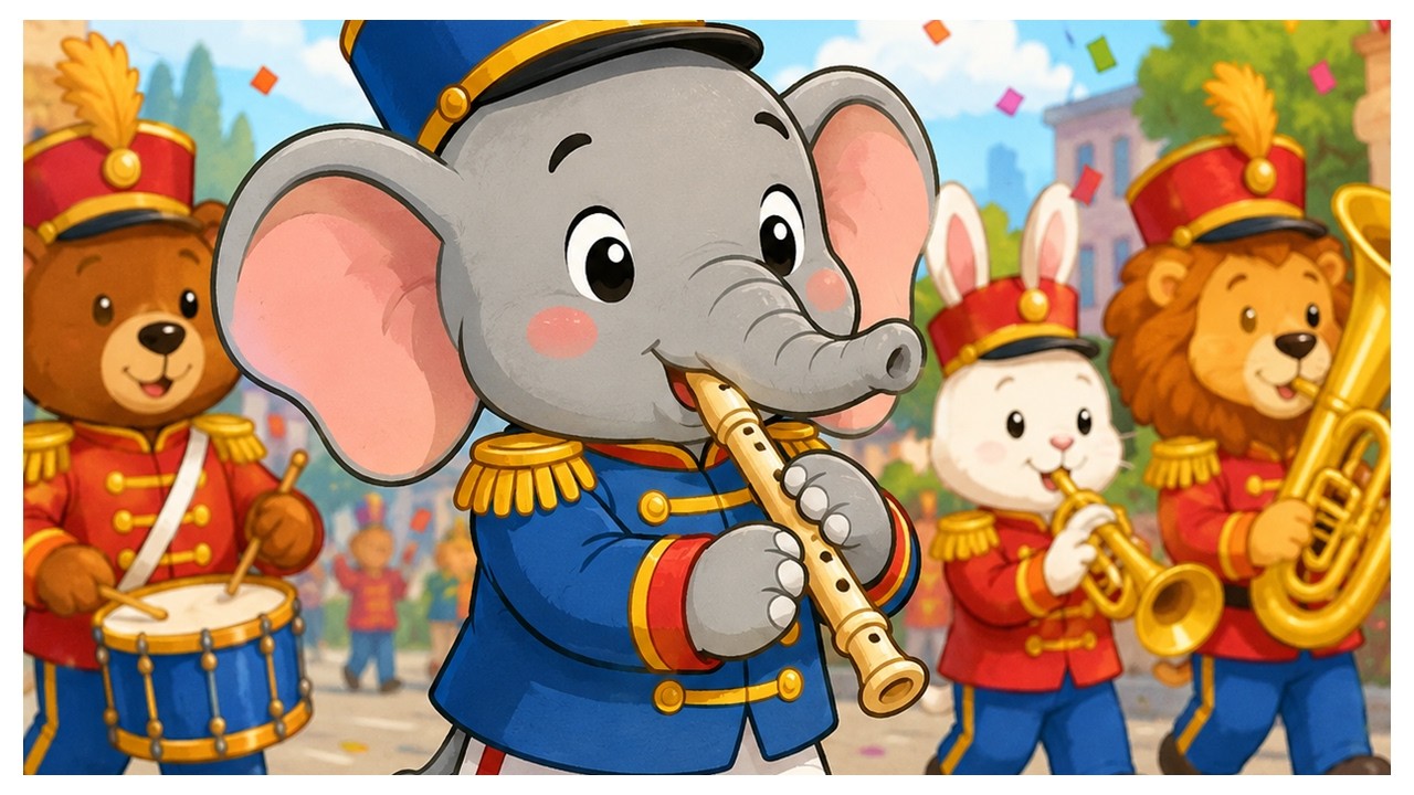 L'elefantino in parata - flauto dolce / recorder