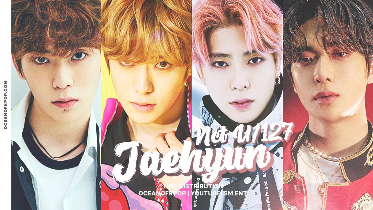 NCT 127/U (엔시티 127/유) — JAEHYUN » Line Evolution (Color Coded)