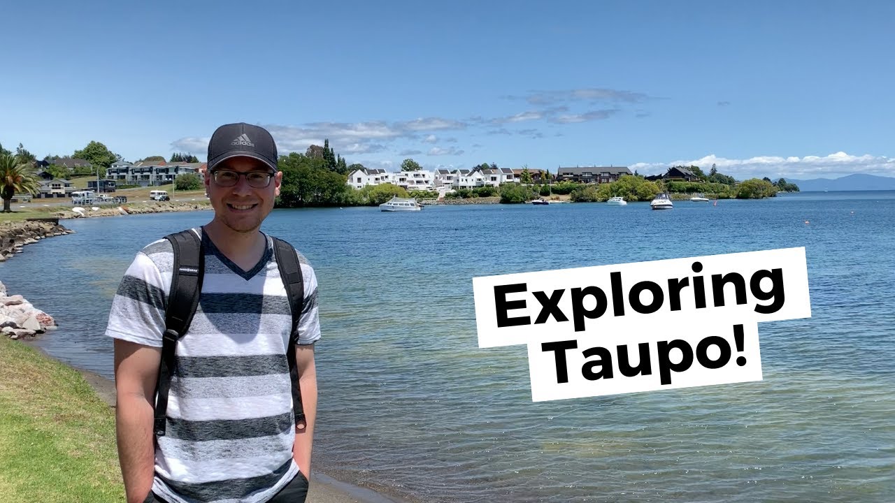 Spending the day in Taupo, New Zealand! Travel vlog!