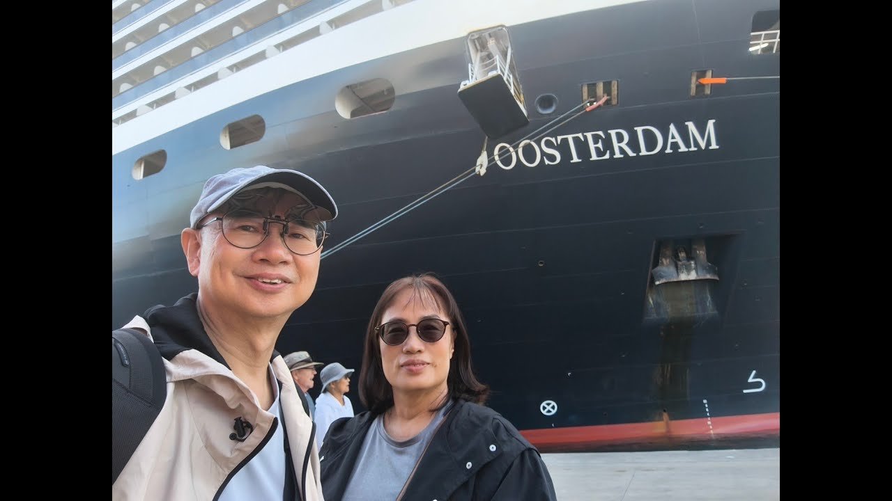 退休老人歐洲、南美、南極之旅 3 上船 Holland America Oosterdam 和 西班牙Cartagena 港