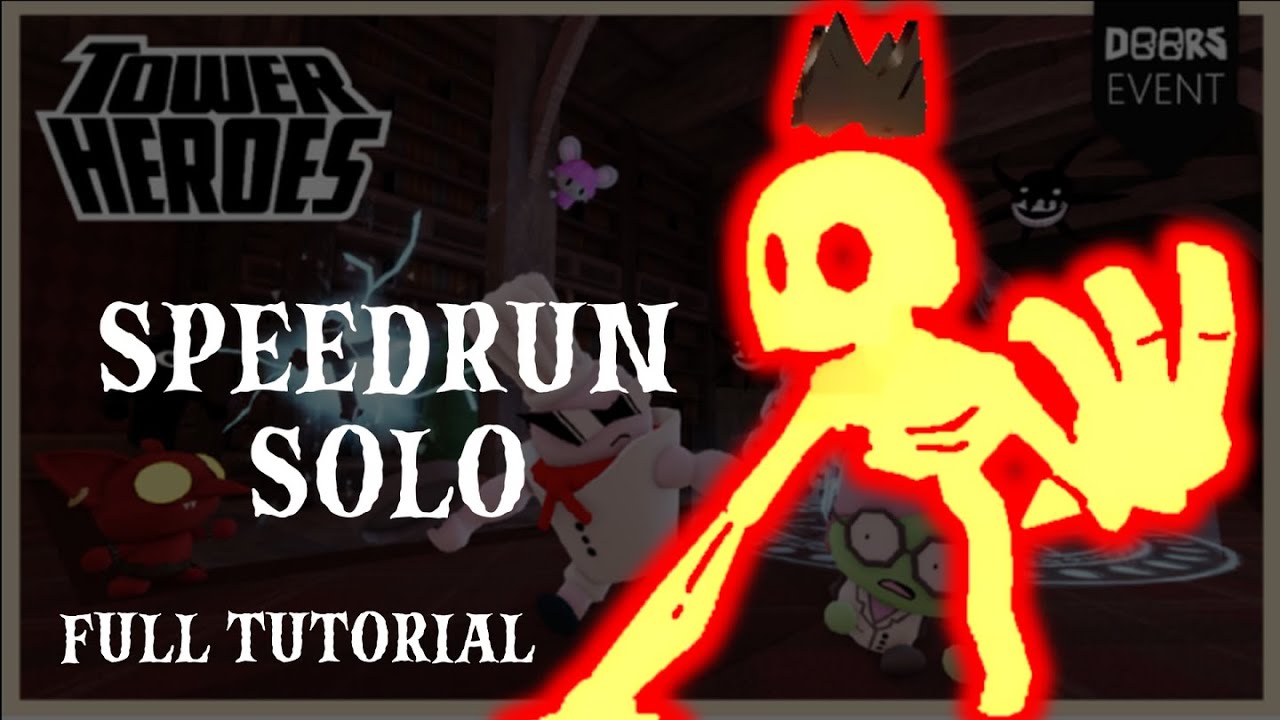 SOLO (Speedrun) Volcano Valley Hard Mode Hard Mode Challenge in Tower Heroes