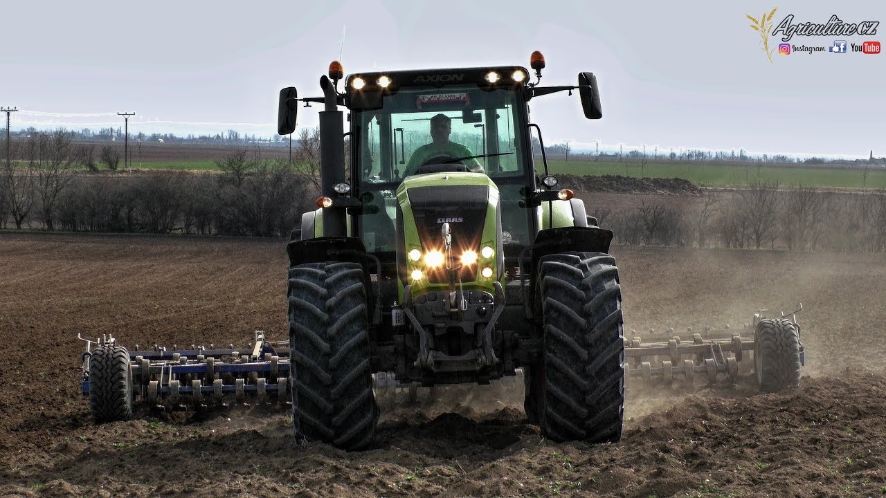 Claas Axion 850 + K&ouml;ckerling Allrounder | Př&iacute;prava půdy 2018