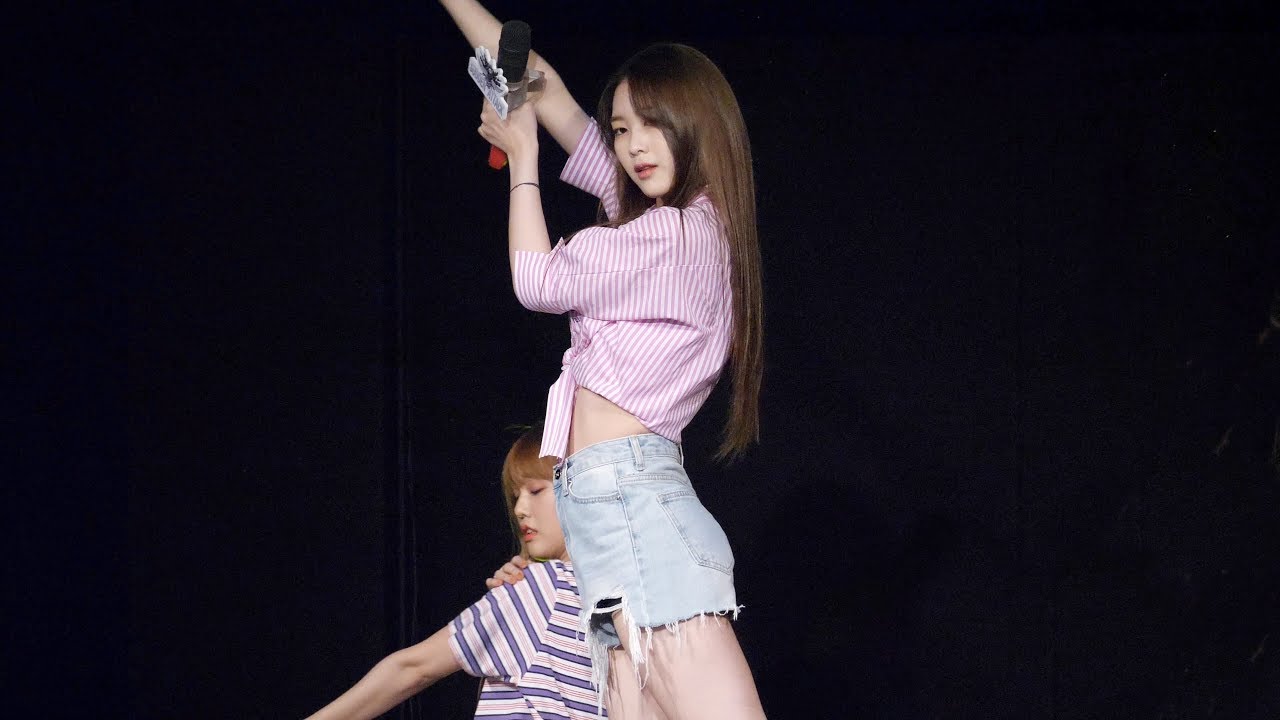 [4K] [180616] 오마이걸 OH MY GIRL (지호 JIHO) - 비밀정원 Secret Garden (서든어택 팬미팅) 직캠/Fancam by PIERCE