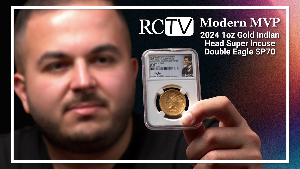 Modern MVP: 2024 1oz Gold Indian Head Super Incuse Double Eagle SP70