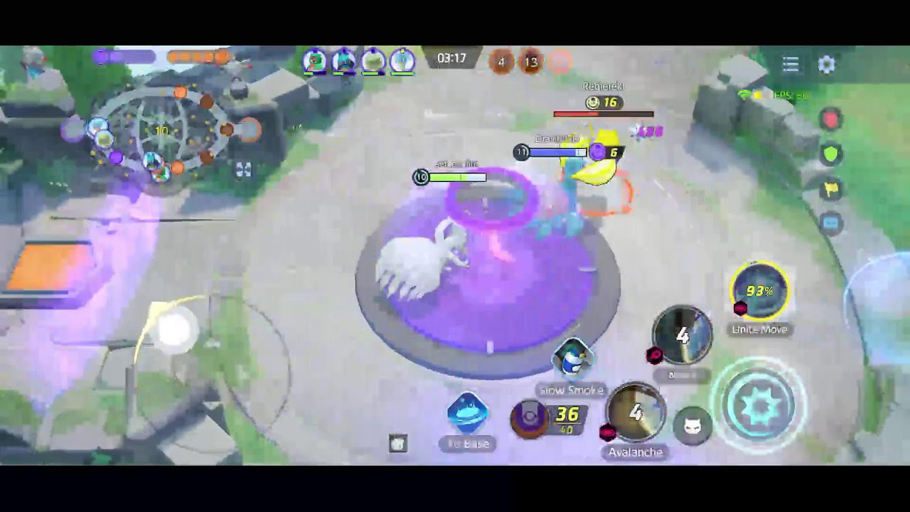 Pokemon Unite Rank Matches Grind