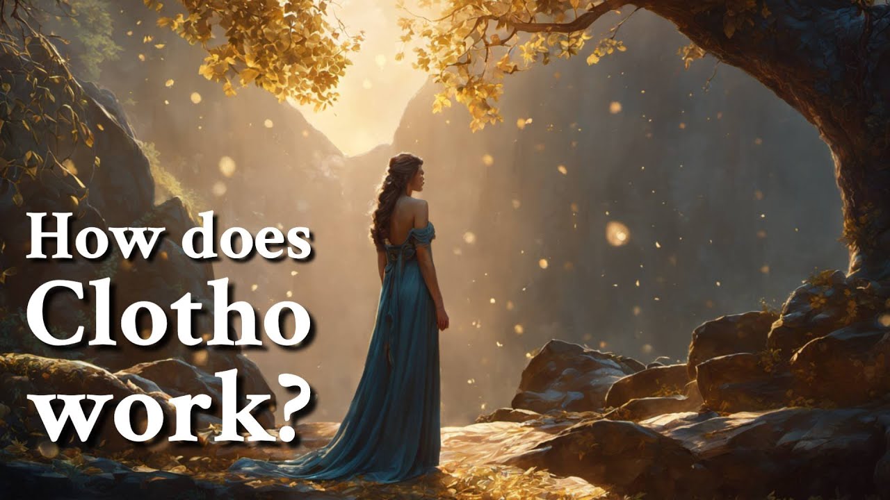 How does Clotho work? Greek Mythology Story