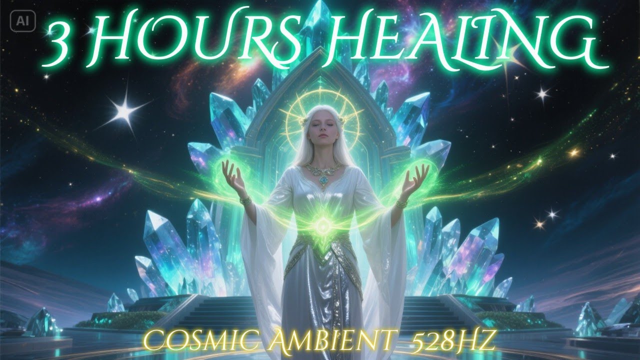 3 Hours of Healing Energy ✧ Cosmic Ambient Relaxation #HealingVibes #528Hz #Starseed