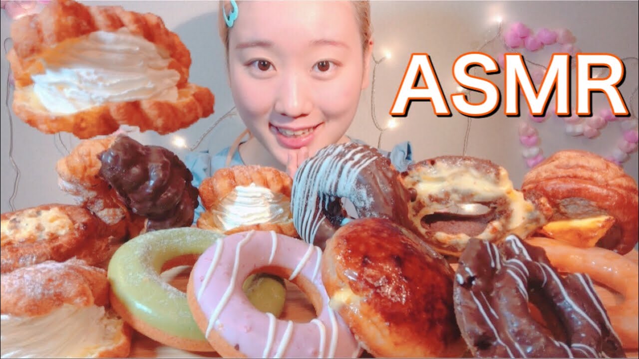 ASMR ジャックインザドーナッツ Jack In The Donut【咀嚼音/ Mukbang/ Eating Sounds】