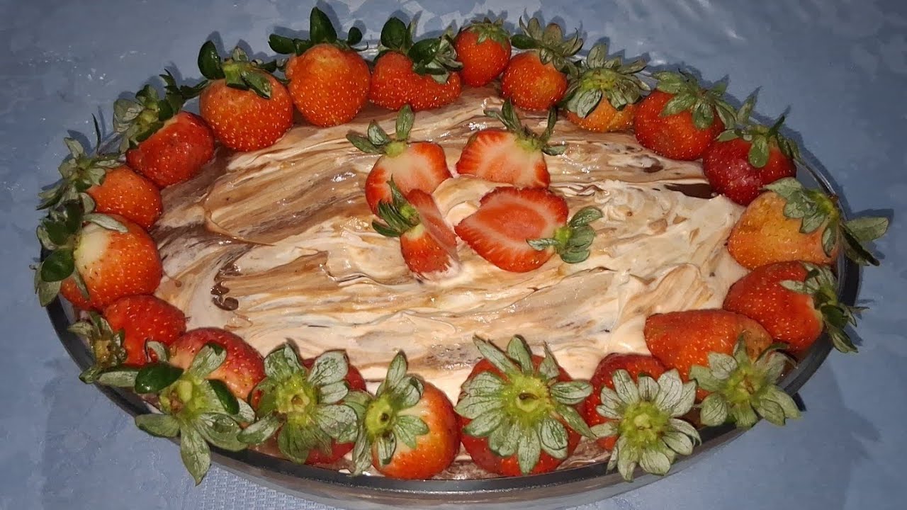 Deliciosa Sobremesa de Natal.  Muito fácil.