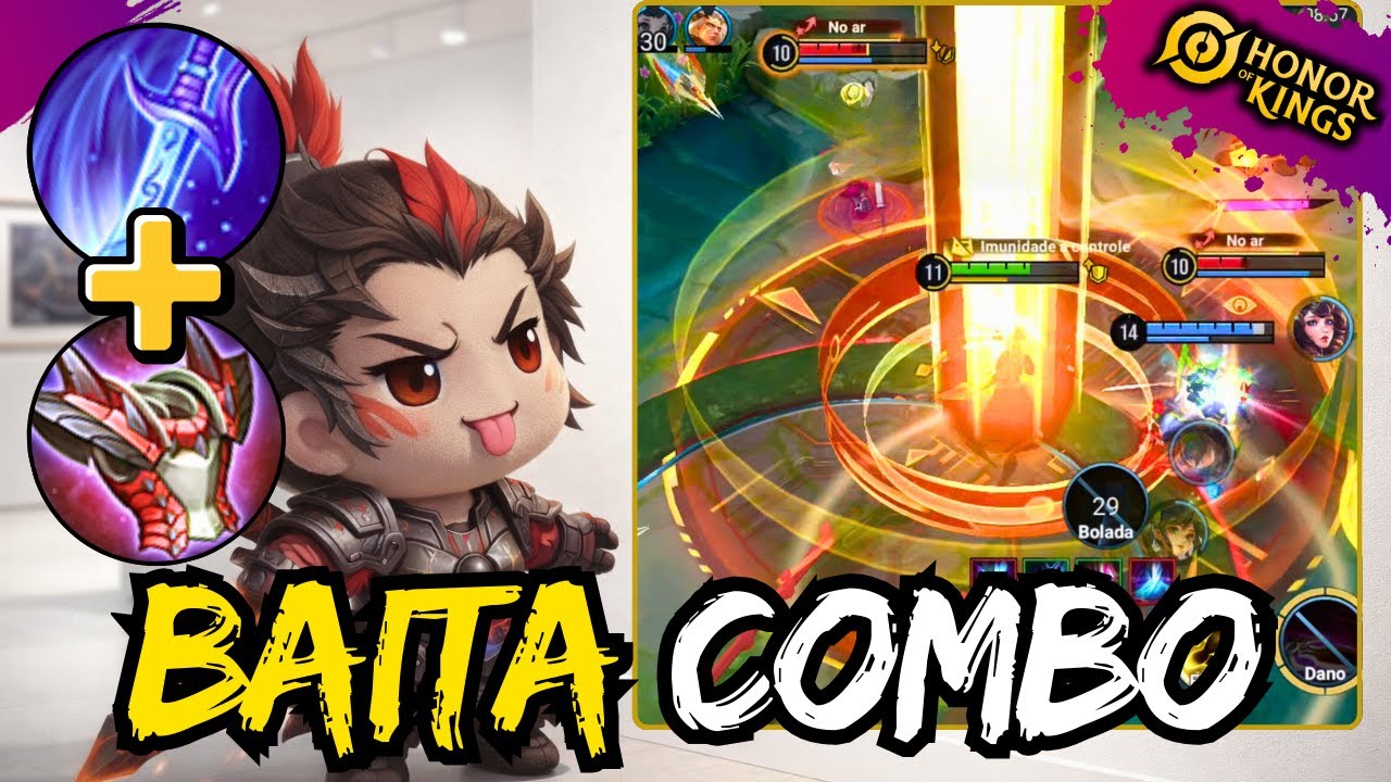 LU BU COM ESSE COMBO FICOU INSANO | HONOR OF KINGS 