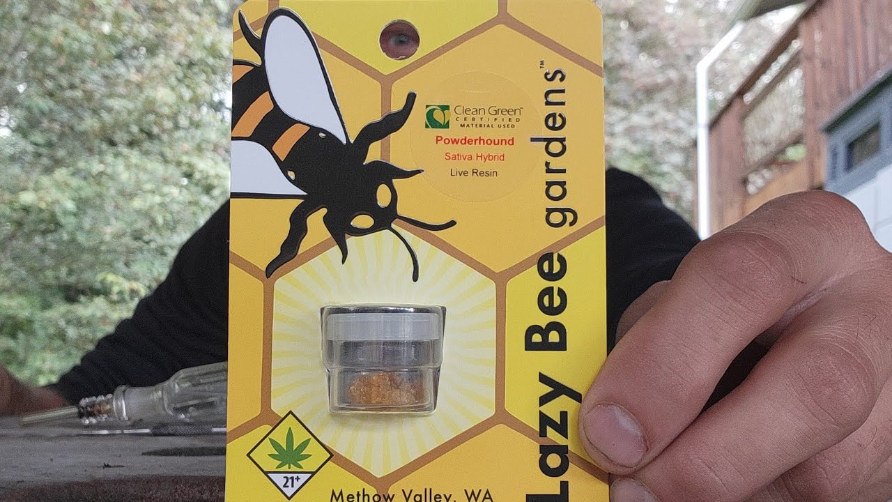 LAZY BEE GARDENS LIVE RESIN !!!!!