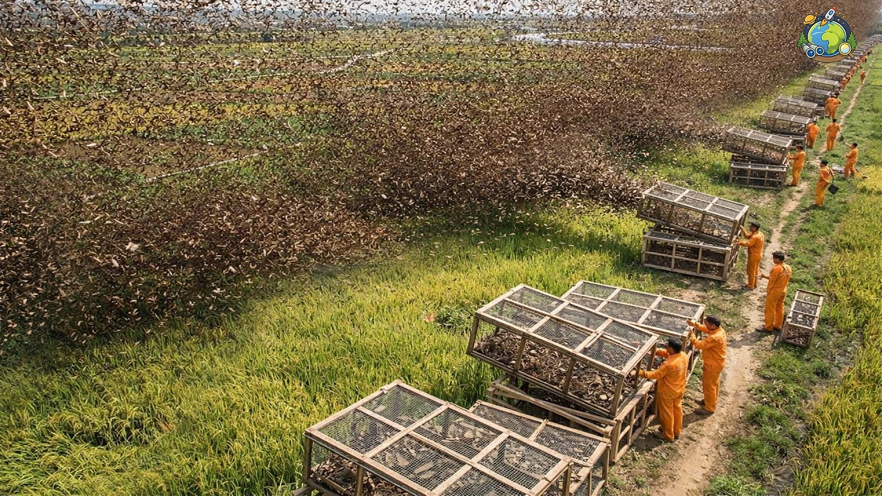 Trung Quốc Biến Cơn Ác Mộng Châu Chấu Thành Ngành Công Nghiệp Tỷ Đô, Khiến Cả Thế Giới Ngỡ Ngàng!