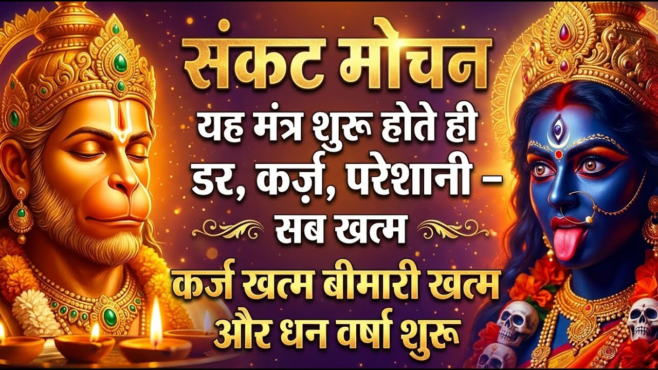 गरीबी हटाने का मार्ग 🙏 संकट मोचन— जिस घर में यह गूंजा… उसी घर में धन और सुकून आया 💰🚩| Sankat Mochan