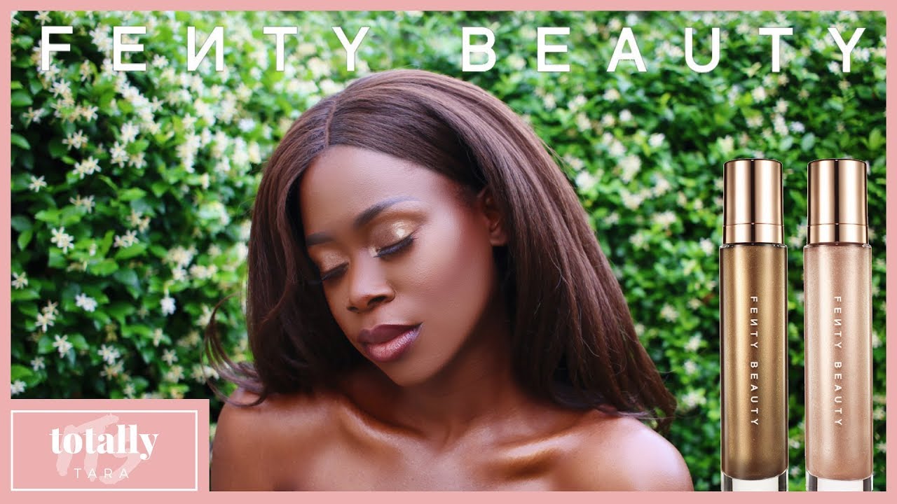 New Fenty Beauty Body Lava Beach Please Review & Demo | 5 Ways to Use it