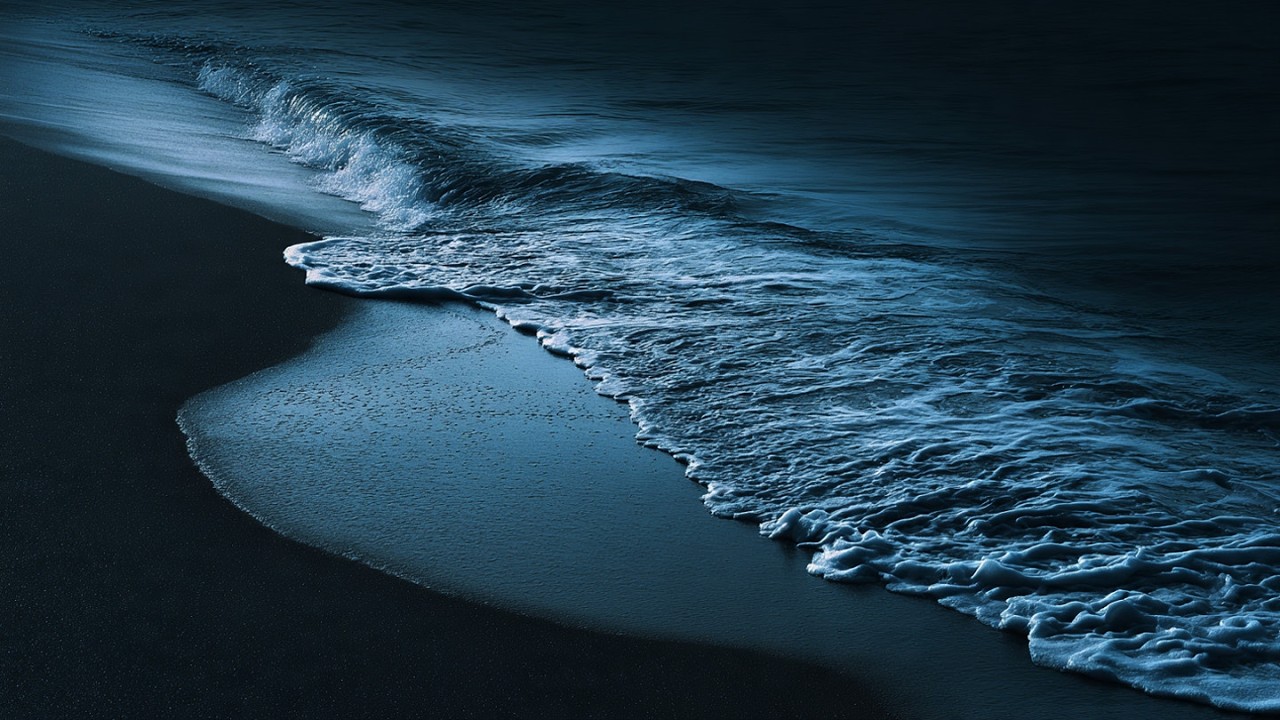 Fall Asleep Fast with Calming Ocean Waves | Relax, Focus, StudyRelaxing Ocean Sound At Night