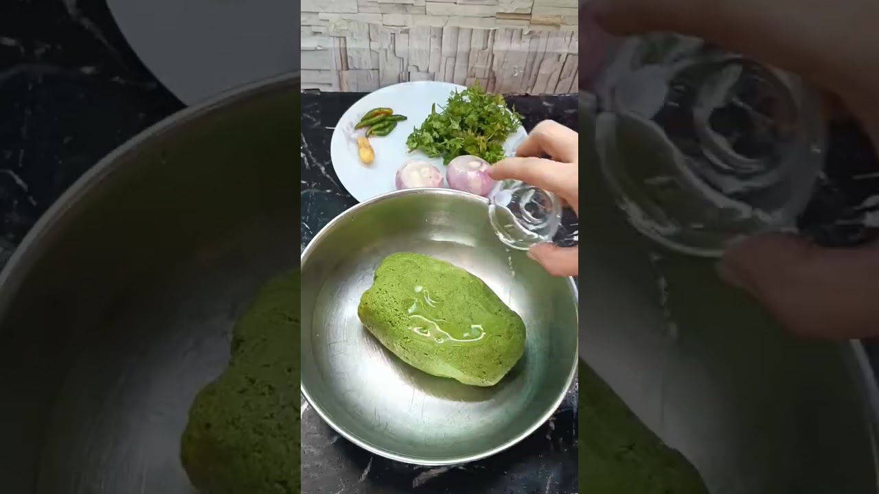 Aloo Palak Paratha #partha @cookwithbaryaltabaq