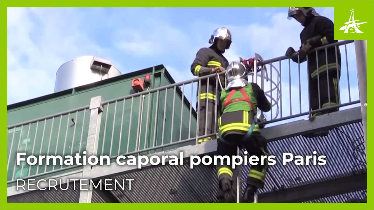 FORMATION CAPORAL POMPIERS PARIS