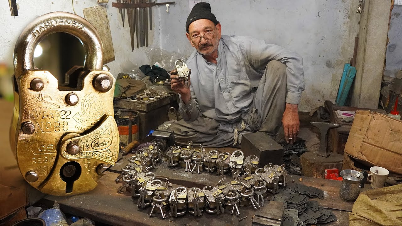 How Safety Padlocks are Made in Factory | Amazing Manufacturing Process of Safety Door Locks |