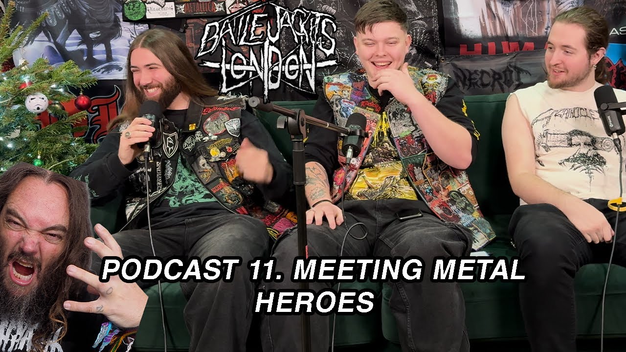 MEETING METAL HEROES! Battle Jackets London Podcast Episode.11