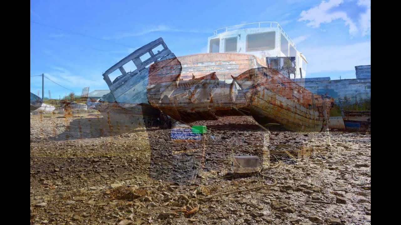 Cimetière bateaux bretagne - France Crozon  finistère