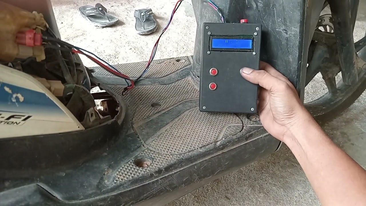 Membuat Alat scan injeksi motor honda part 2