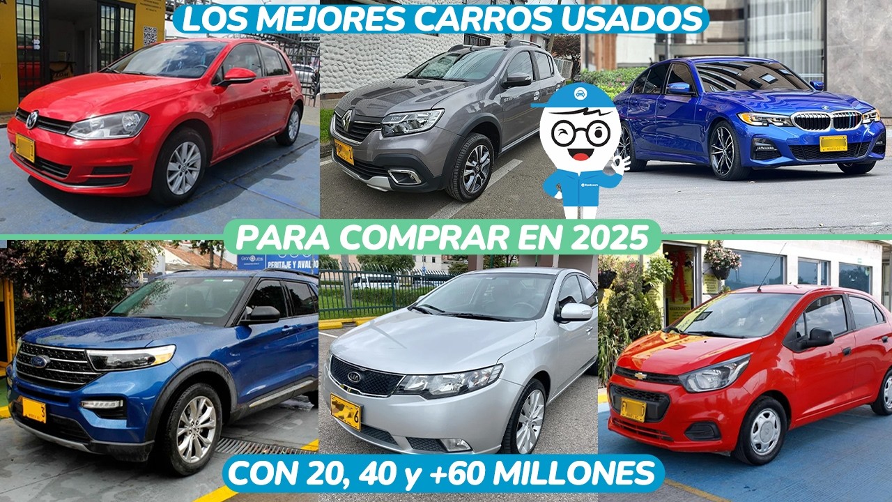 ¿Qué carro puedes comprar con $20, $40 o $60 millones en Colombia? 🚗Guía completa