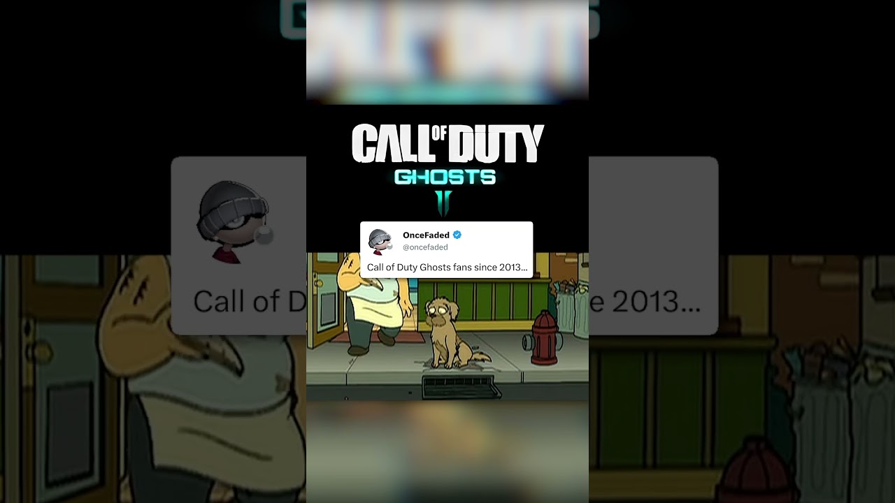 Call of Duty Ghosts SEQUEL for OG COD fans... 🥲 #callofduty #nostalgia