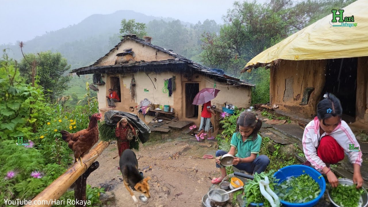 Remote Nepali Mountain Life | Family & Tradition
