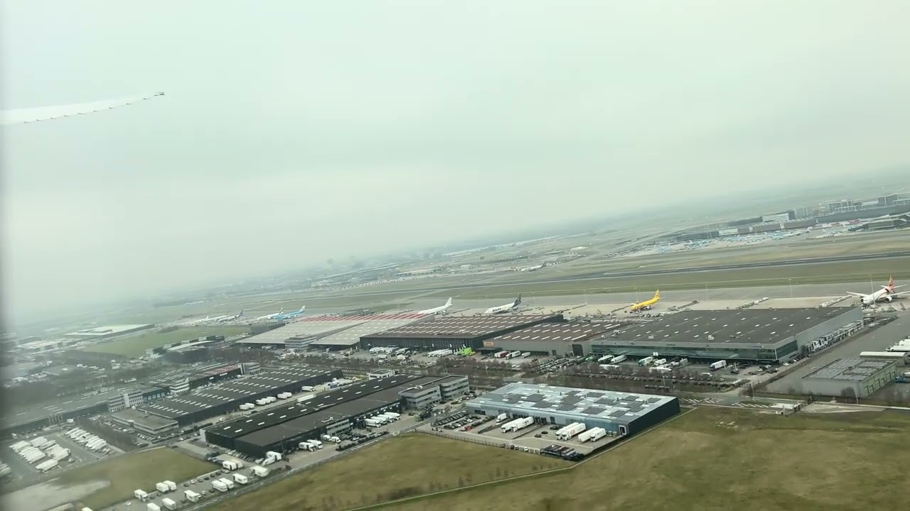 787 Dreamliner ile Amsterdam’dan kalkıyoruz 