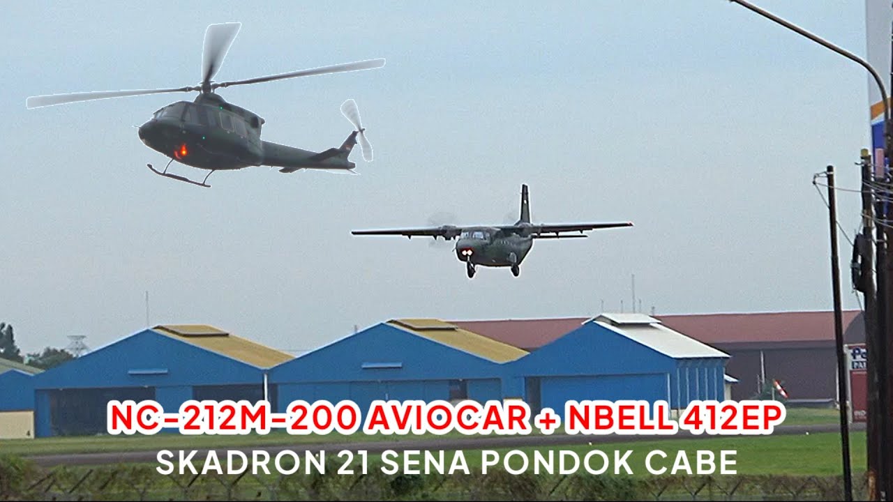 Melihat Latihan Helikopter Dan Pesawat Skadron 21 SENA Pondok Cabe