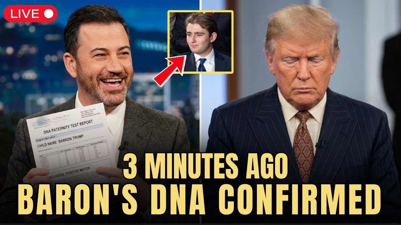 Trump Thought Barron Would Shame Jimmy Kimmel &mdash; Instead, the Cameras Caught This!