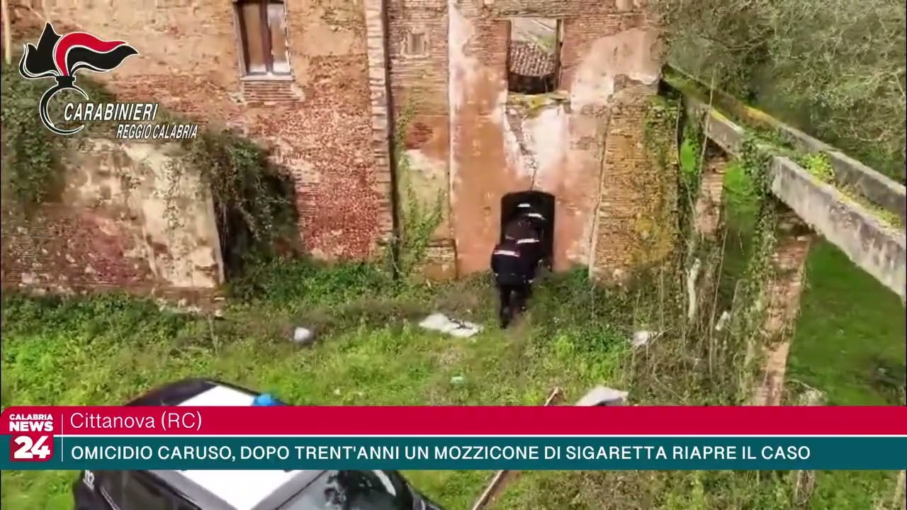 Cittanova (RC) - Omicidio Caruso, dopo trent’anni un mozzicone di sigaretta riapre il caso