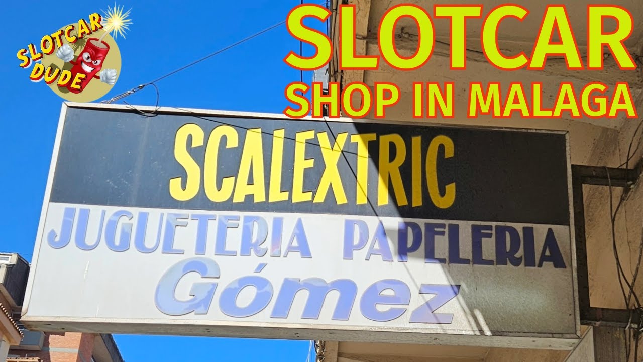 This Malaga Slotcar Shop Will Blow Your Mind, Slotcar Dude On Tour #slotcarsareback #slotcartrack